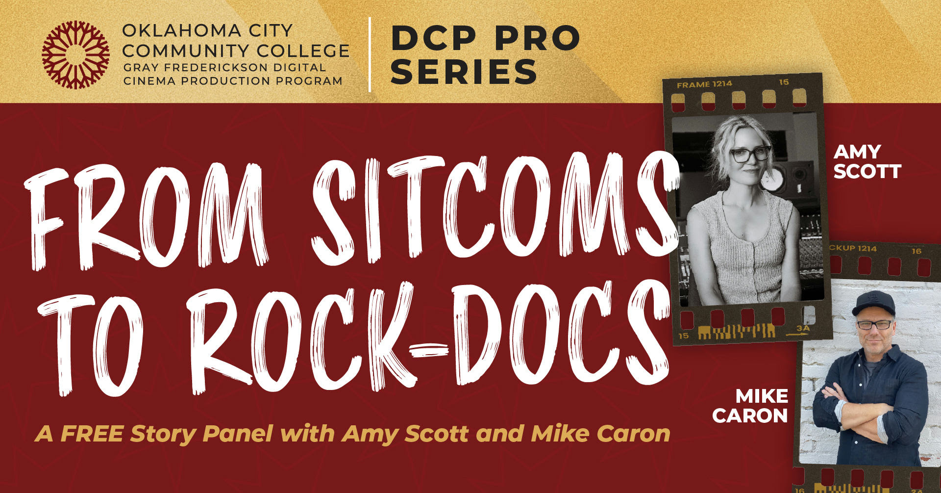 OCCC to Host Free Filmmaking Workshop Featuring Hollywood Industry Pros
